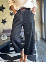 Charger l'image dans la galerie, Pantalon LOVE Noir
