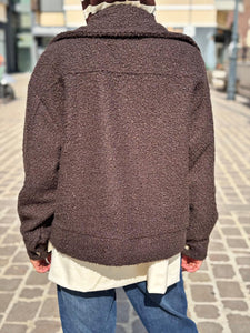 Blouson bouclette GAB Choco