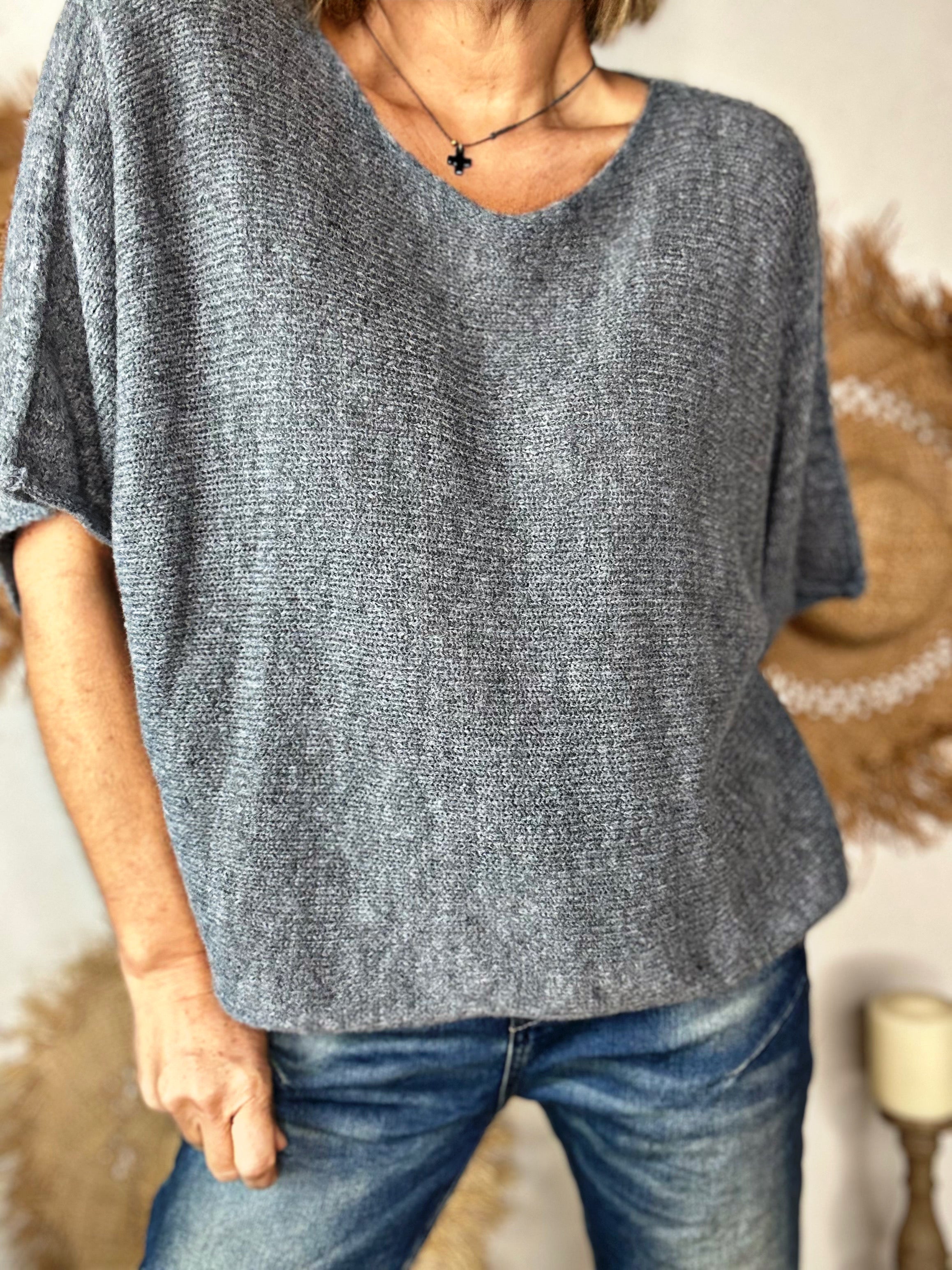 Pull ISABEL Gris foncé