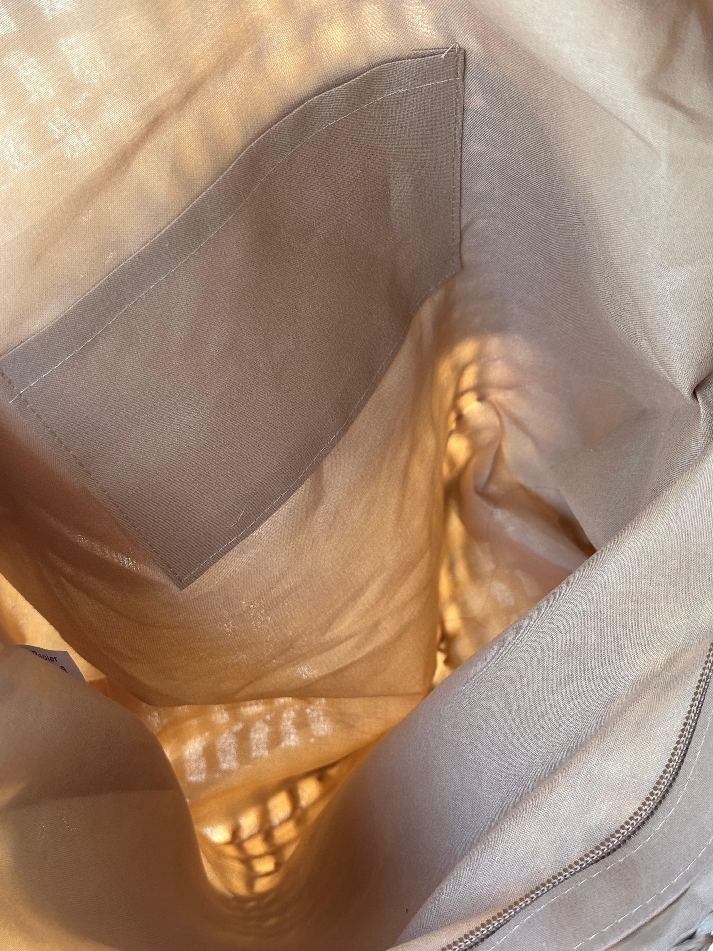 Sac RIVE GAUCHE Naturel/Vert