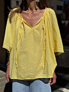 Blouse RITA Jaune
