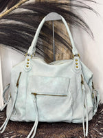 Charger l'image dans la galerie, Sac multi poches SANDRO Bleu ciel
