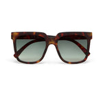 Charger l'image dans la galerie, Lunettes de soleil ROMA havana verres vert - OKKIA
