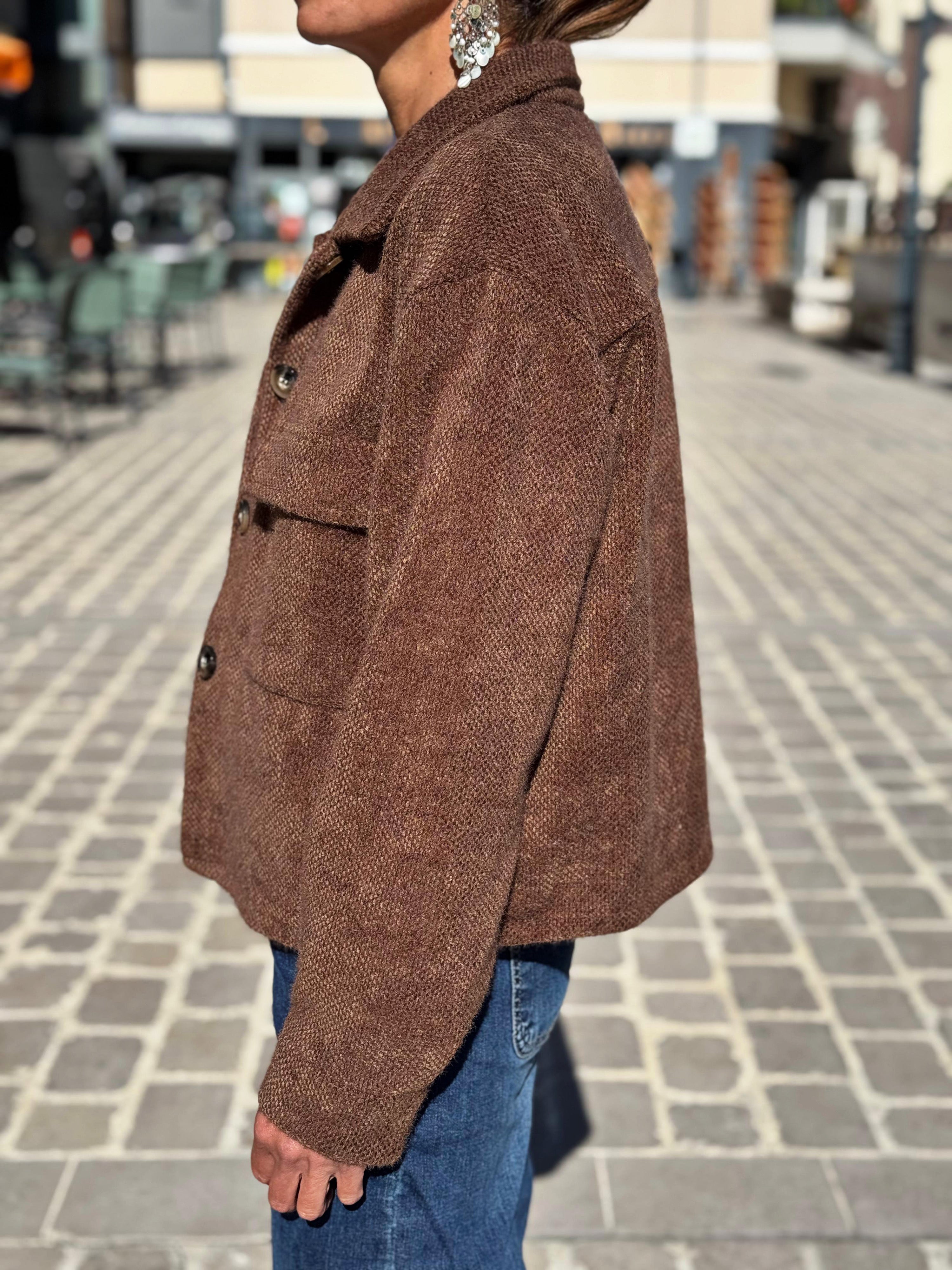Veste MARGOT Choco