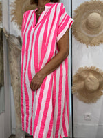Charger l'image dans la galerie, Robe SUN Rose fluo
