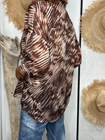 Charger l'image dans la galerie, Chemise LARA Chocolat
