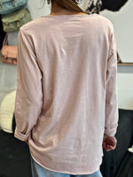 Charger l'image dans la galerie, T-shirt manches longues Rose - ILONA
