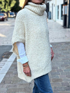 Pull sans manche BERNIE Ecru