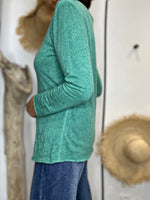 Charger l'image dans la galerie, T-shirt HELIA Vert emeraude
