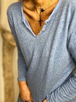 Charger l'image dans la galerie, T-shirt HELIA Bleu
