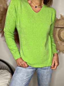 Pull tout doux SYLVANO Vert