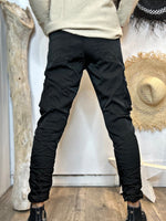 Charger l&#39;image dans la galerie, Pantalon CARGO Noir
