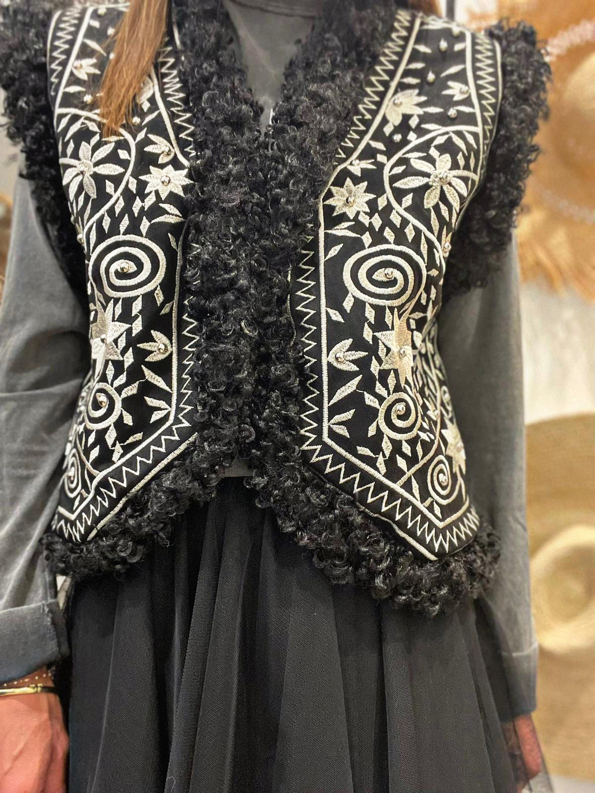 Gilet sans manche ZAZA Noir