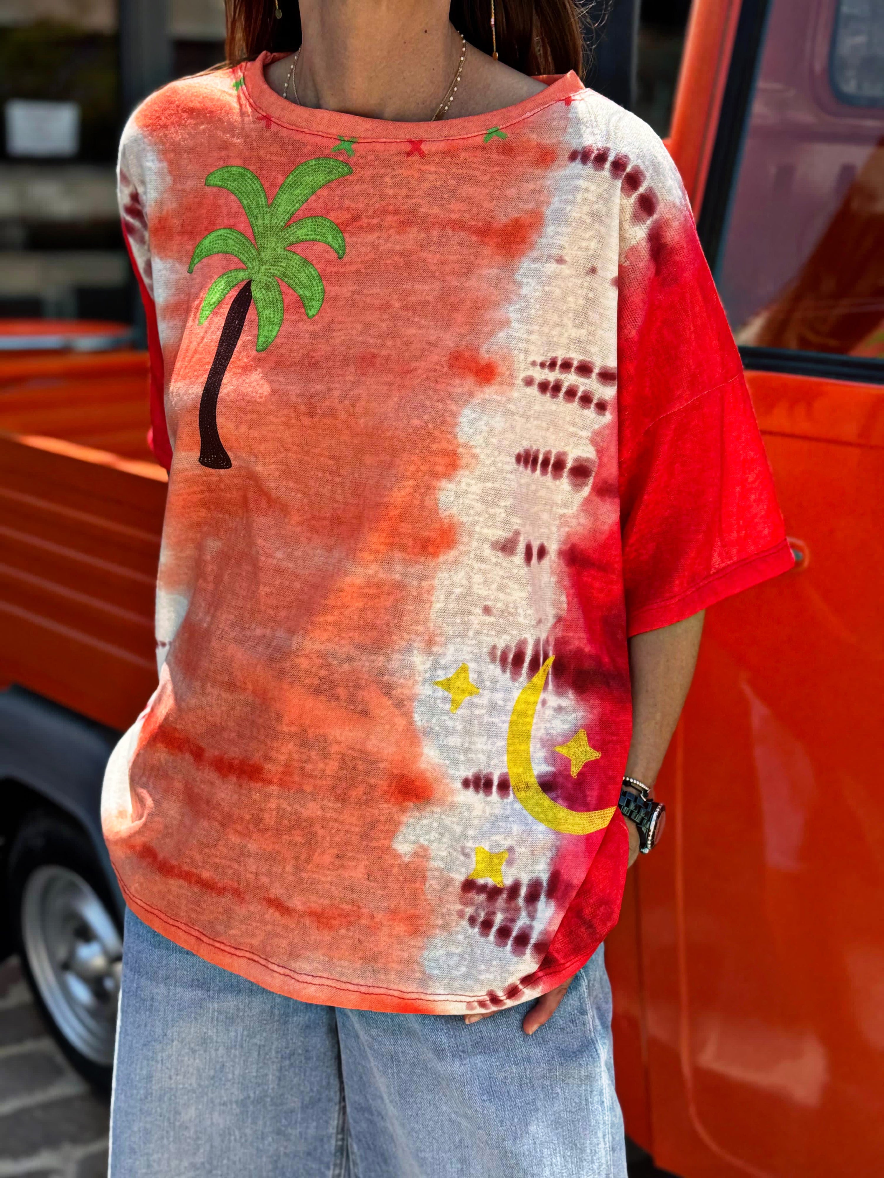 Tee shirt PALMIE Orange
