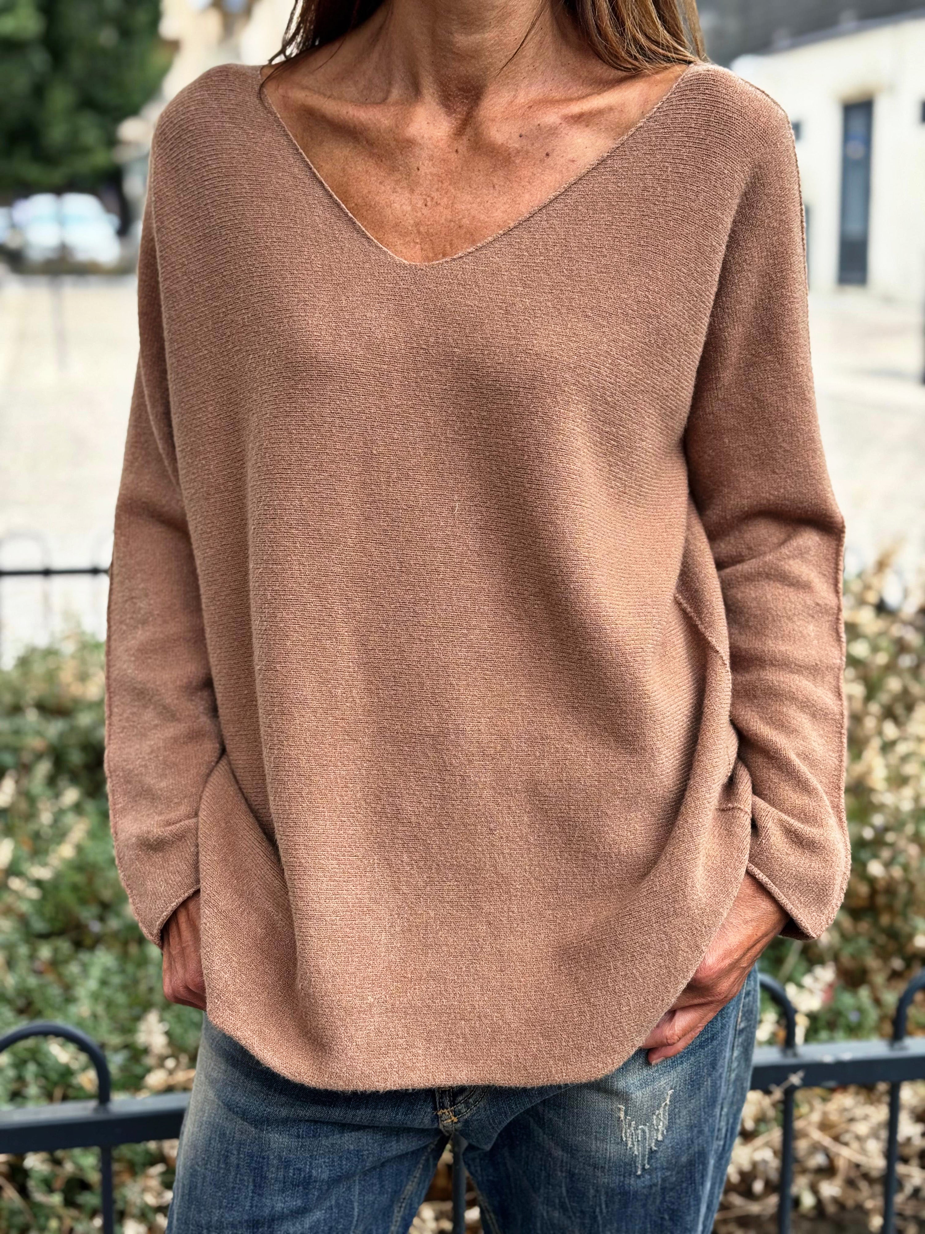 Pull doux TAO Camel