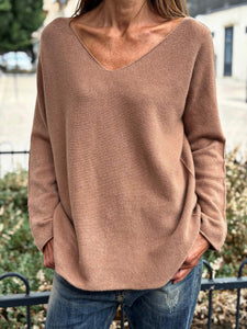 Pull doux TAO Camel