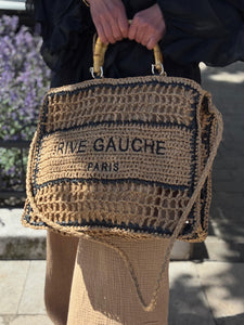 Sac RIVE GAUCHE Naturel/Noir