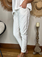 Charger l&#39;image dans la galerie, Pantalon magique TALLY Blanc
