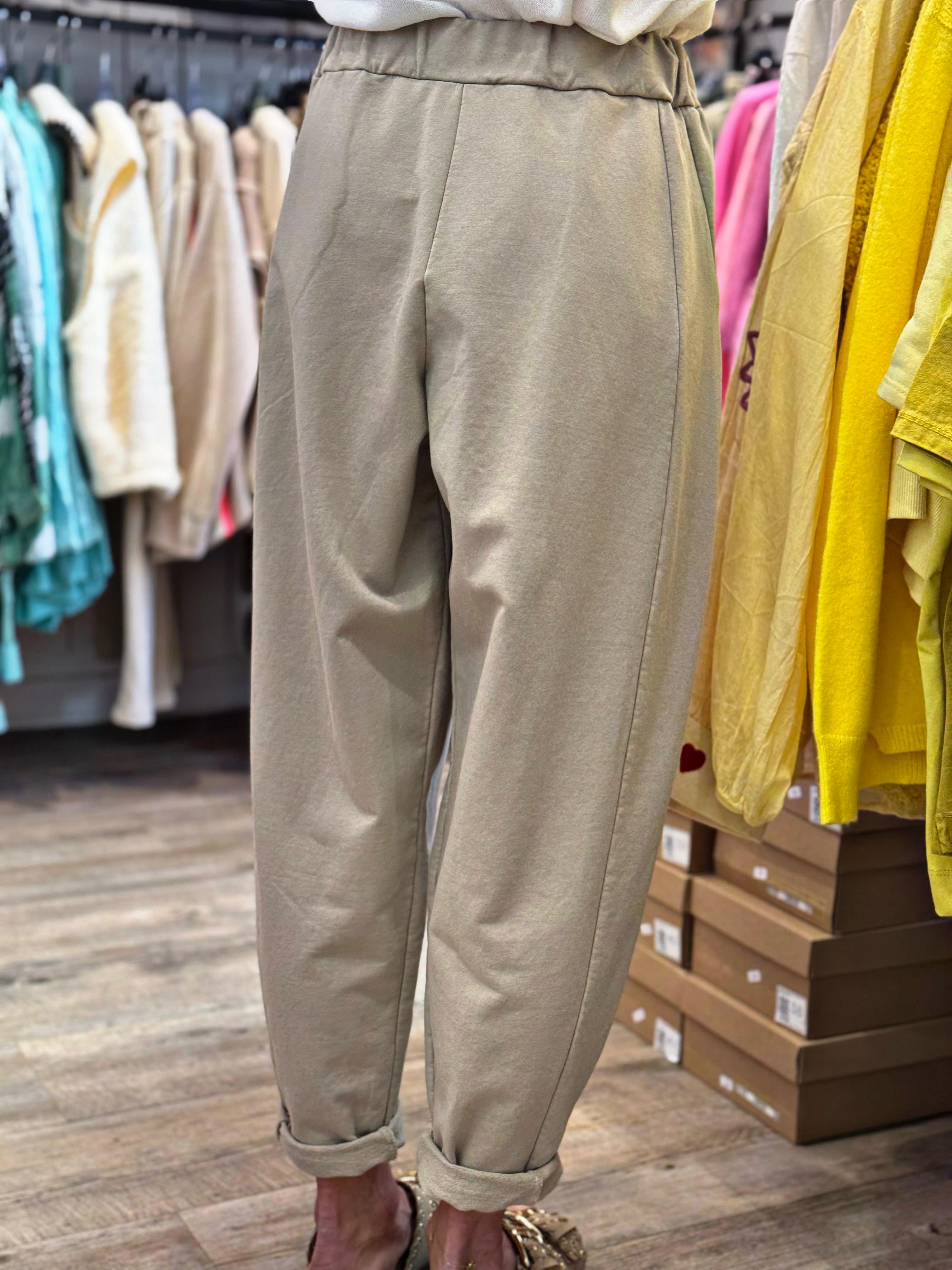 Pantalon PAOLINO Camel clair