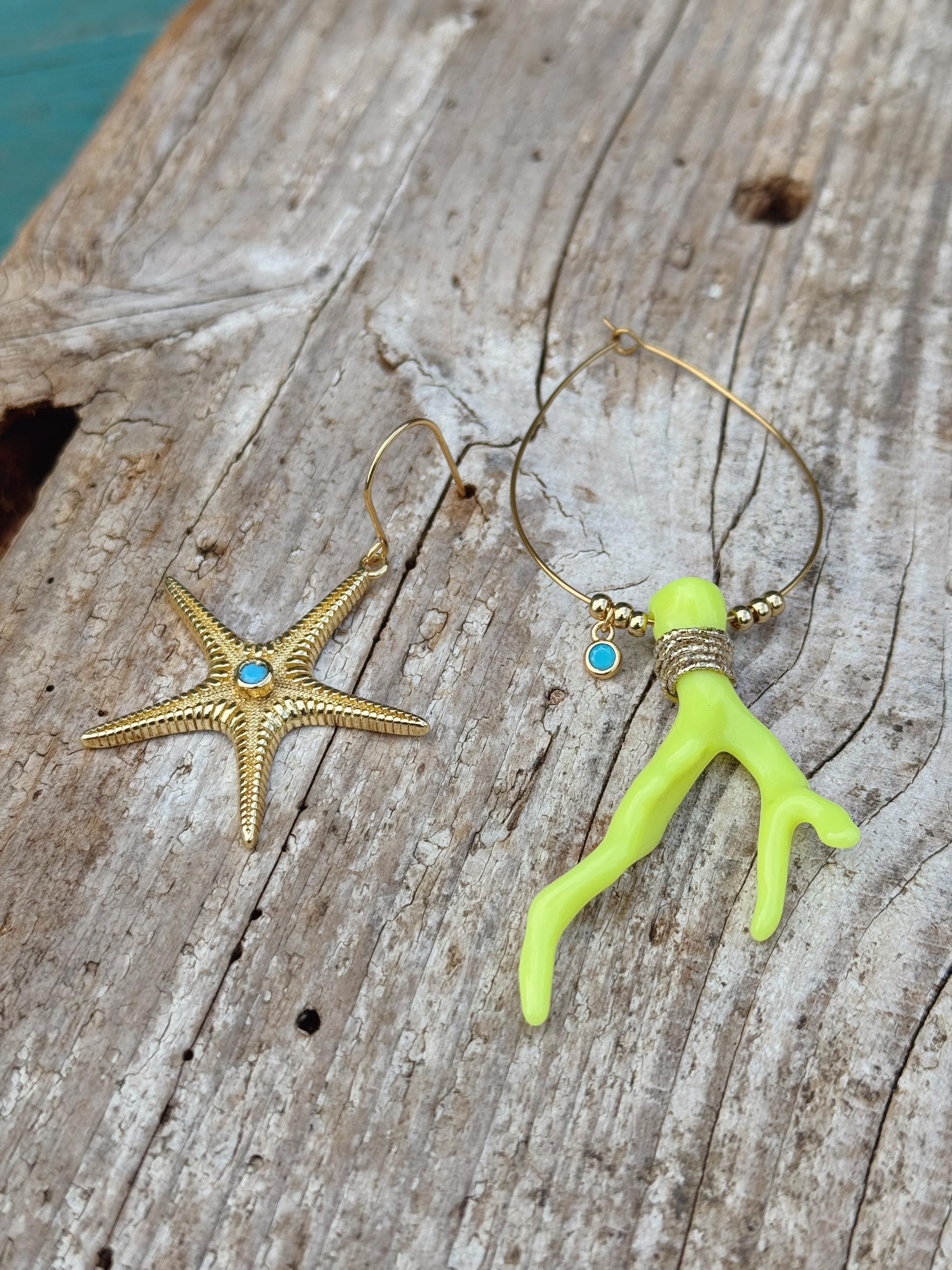 Boucles d'oreilles dépareillées LAVANA Ci.o.mi