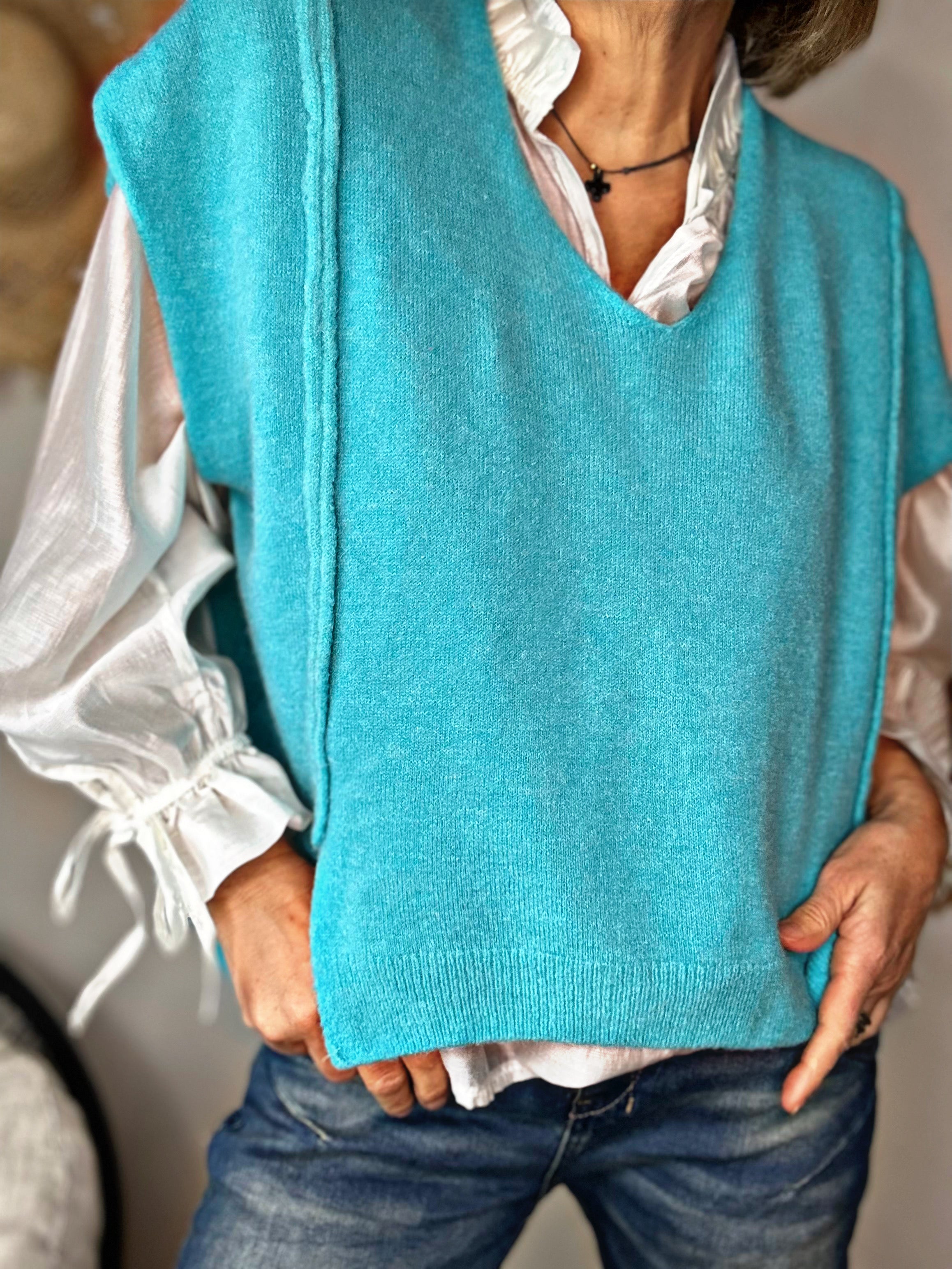 Pull HEDI Turquoise