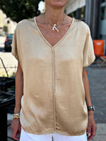 Charger l&#39;image dans la galerie, Top LIVIA Camel

