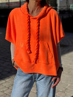 Charger l'image dans la galerie, Sweat Banditas orange coton gratté – SPATULA
