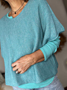 Pull ISABEL Turquoise