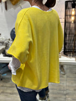 Charger l'image dans la galerie, Pull doux LALY Jaune
