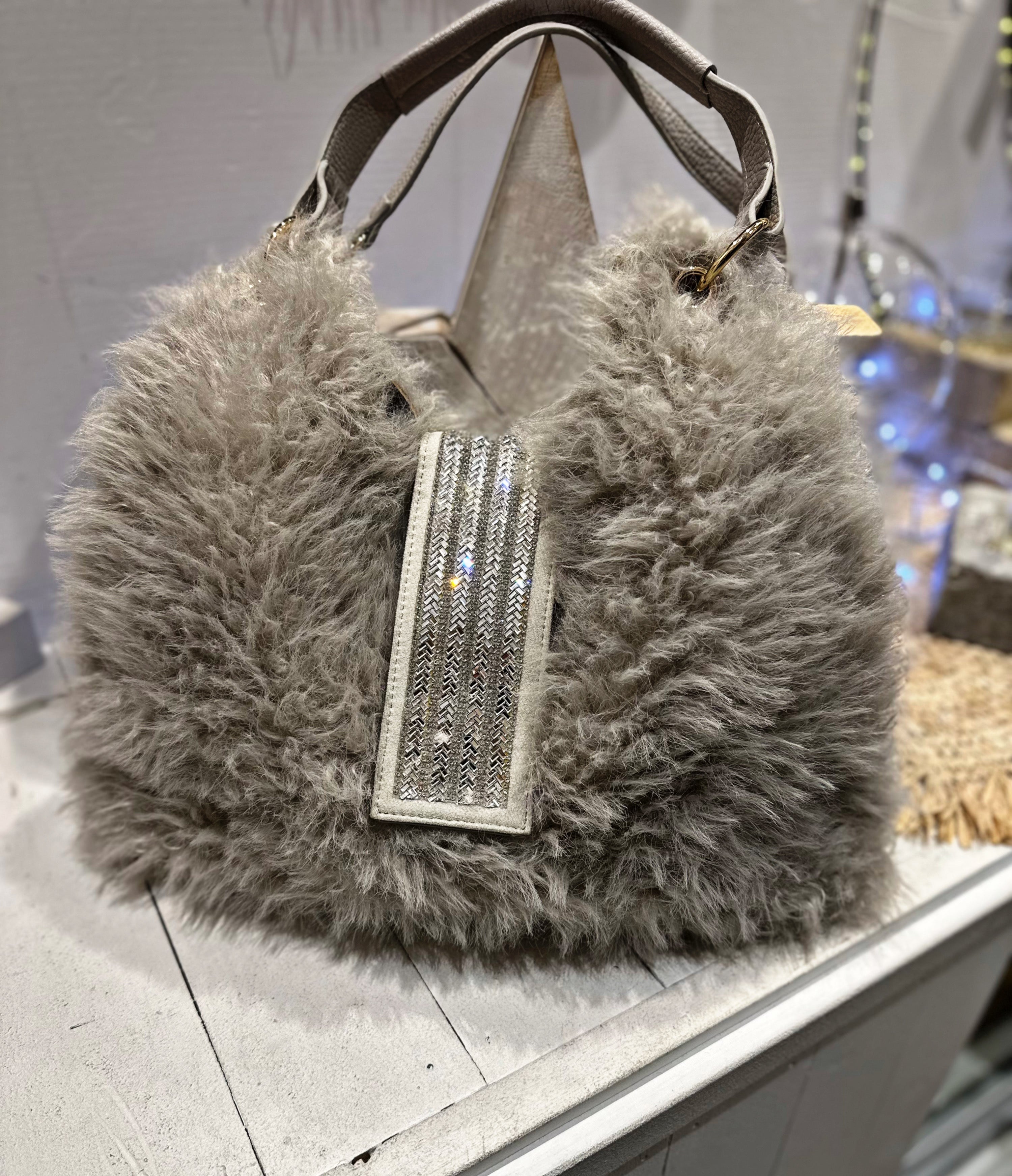 Sac PARIS Gris perle