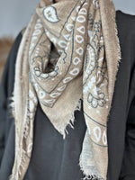 Charger l&#39;image dans la galerie, Foulard BANDANAS Camel
