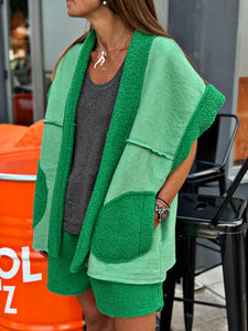 Blouson sans manche LOOMY Vert