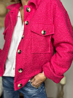 Charger l&#39;image dans la galerie, Blouson GAB Fuchsia
