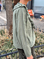 Charger l&#39;image dans la galerie, Blouse SERENA Kaki
