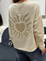 Charger l&#39;image dans la galerie, Pull VOTO Beige clair
