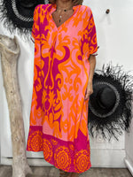 Charger l'image dans la galerie, Robe LILI Orange
