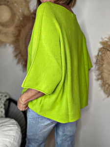 Pull tout doux ARY Vert