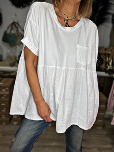 Top VANILLE Blanc