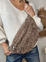 Charger l&#39;image dans la galerie, Sac banane ANGE Taupe
