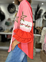 Charger l&#39;image dans la galerie, Chemise ALICIA Rouge/Rose
