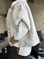 Charger l'image dans la galerie, Blouson manches courtes MAE Beige
