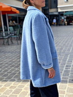 Charger l&#39;image dans la galerie, Manteau VIRGIL Bleu ciel
