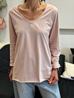 Charger l'image dans la galerie, T-shirt manches longues Rose - ILONA
