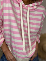 Charger l'image dans la galerie, Sweat fin à capuche RIVAGE Rose
