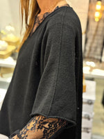 Charger l'image dans la galerie, Pull doux LALY Noir
