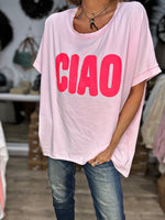 Charger l&#39;image dans la galerie, Tee shirt LEONIE Rose
