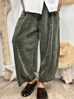 Charger l'image dans la galerie, Pantalon velours cotelé EMILIO Kaki
