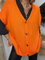 Charger l&#39;image dans la galerie, Gilet sans manche MANOA Orange
