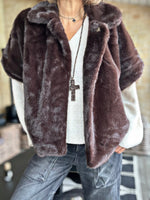 Charger l'image dans la galerie, Blouson manches courtes MAE Choco
