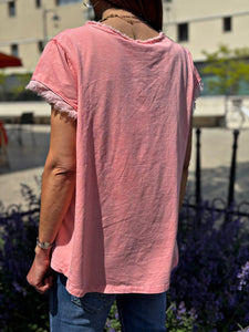 Tee shirt ST-TROPEZ Corail